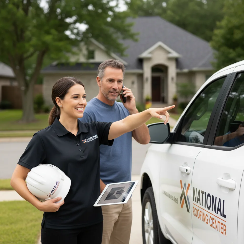 National Roofing Center customer support in Byhalia